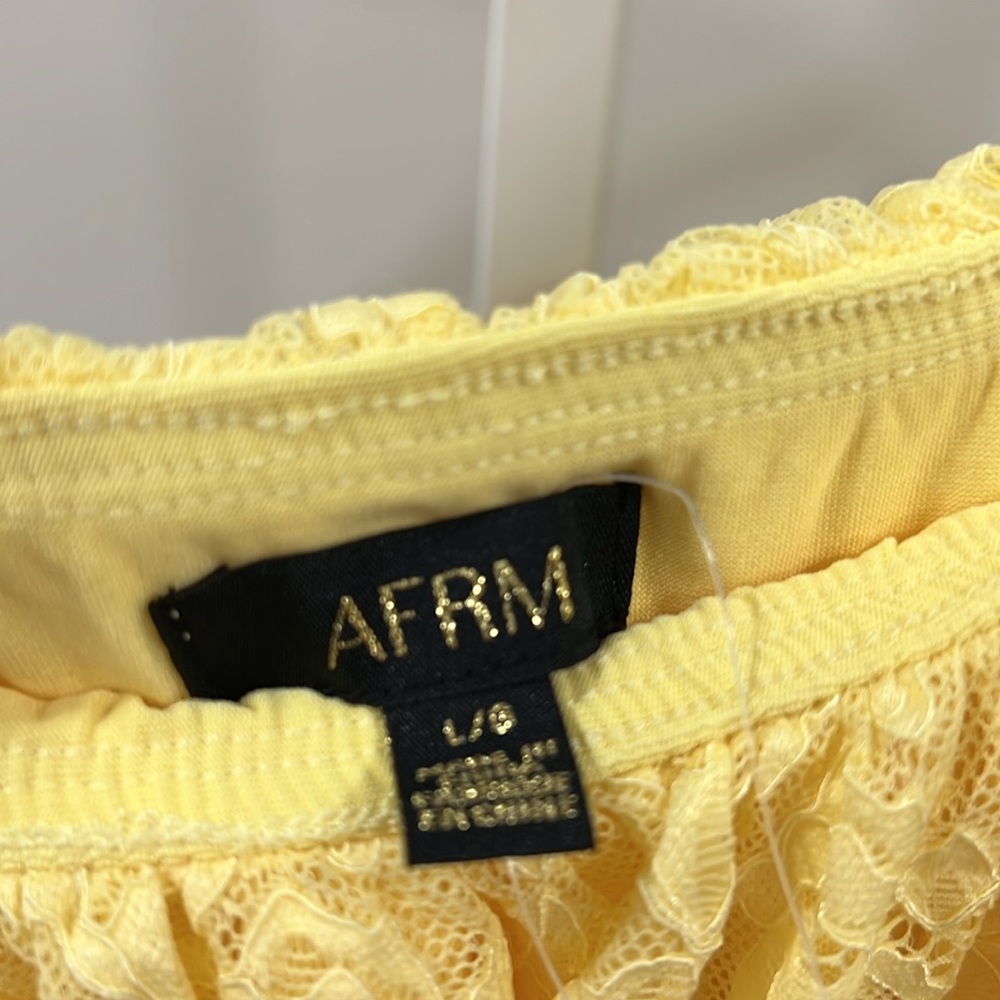 Revolve AFRM Betty Dress in Buttercup - Picture 8 of 11